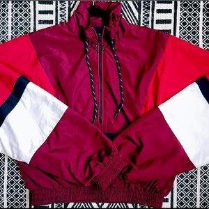 Brand new cropped vintage windbreaker